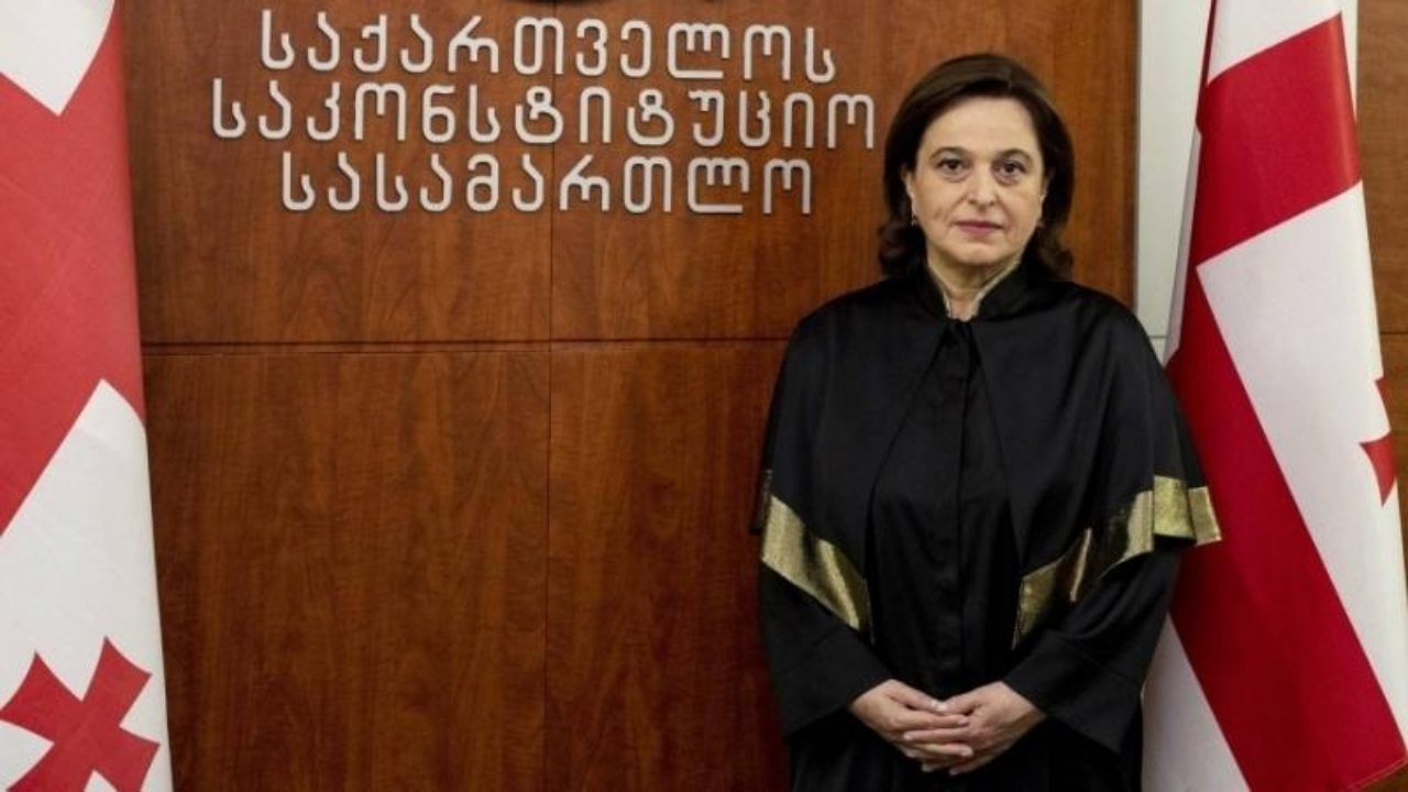 მანანა კობახიძემ საკონსტიტუციო სასამართლო დატოვა