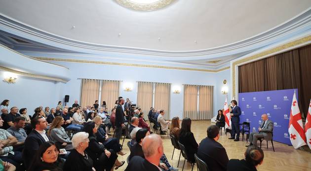 "გვინდა, ფუნდამენტურ ცვლილებებს მივაღწიოთ კულტურის სფეროში" — კობახიძემ მაია ბითაძე თანამშრომლებს წარუდგინა