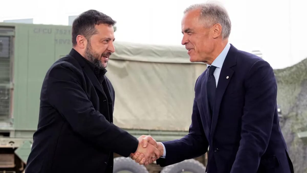 უკრაინამ და კანადამ ასწლიან პარტნიორობას მოაწერეს ხელი