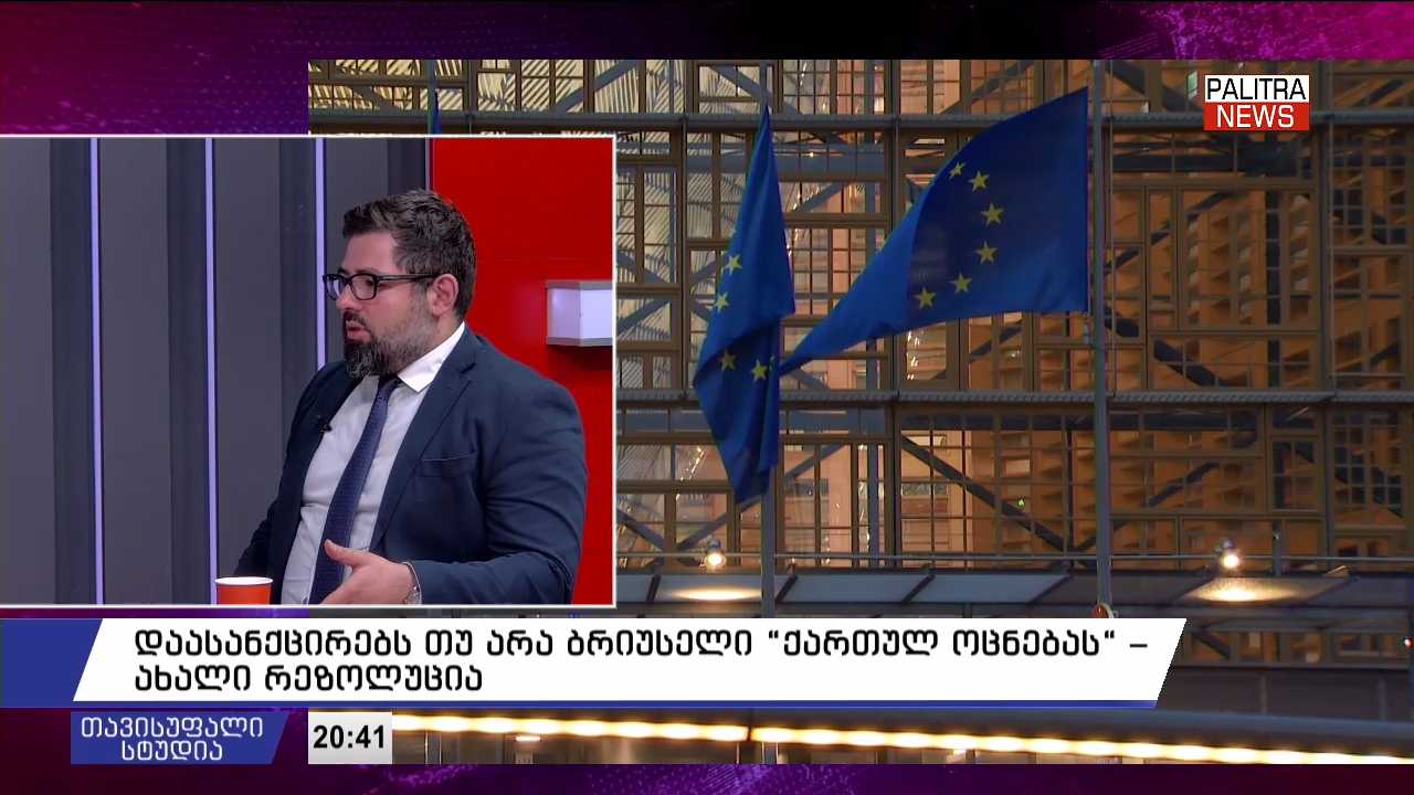 ნიკოლოზ ხატიაშვილი - საქართველო დღევანდელი მმართველობითი სისტემით ევროკავშირში გაწევრებას ვერ მოახერხებს