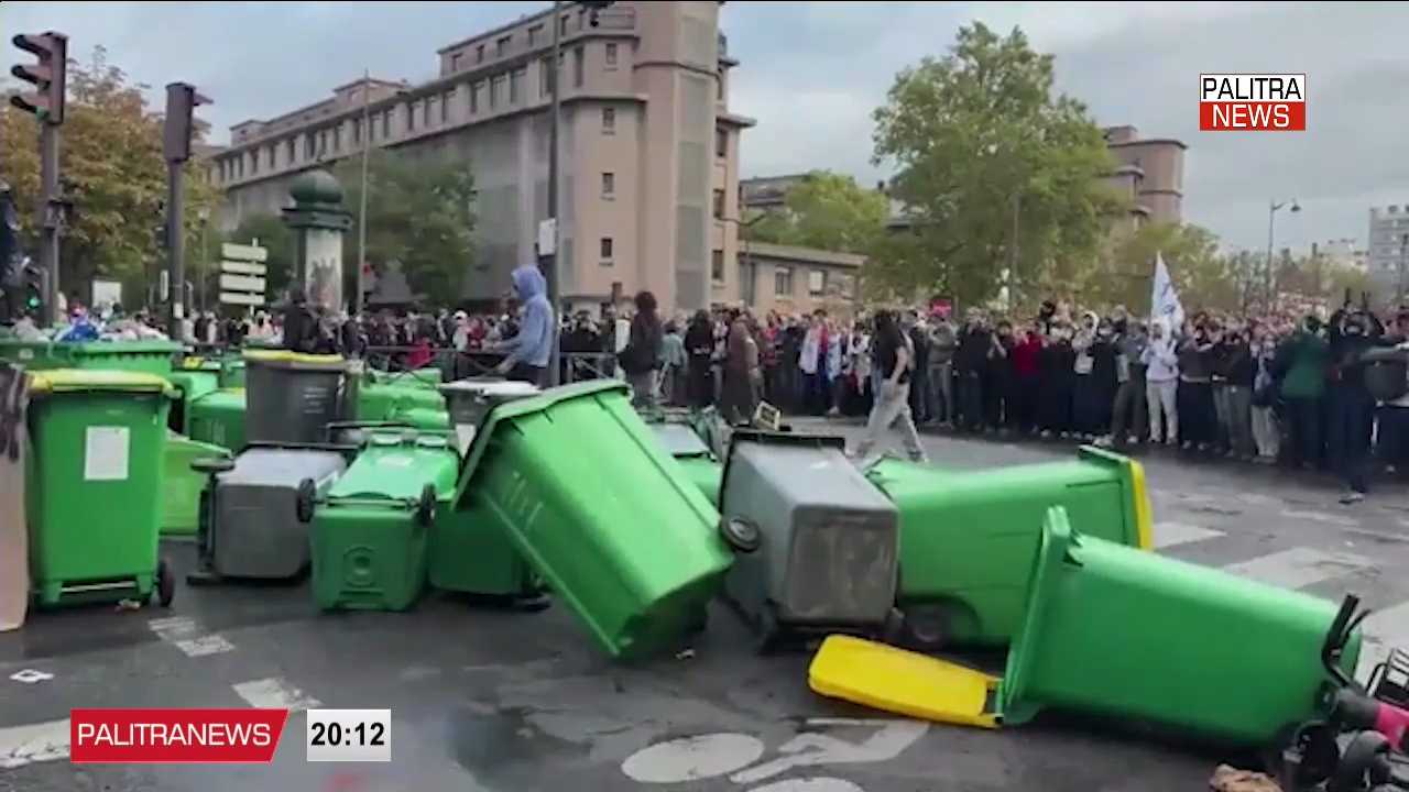 გრეტა ტუნბერგი ფრანგი მოსწავლეების საპროტესტო აქციას შეუერთდა - პროტესტი სკოლებში პირობების გაუმჯობესების მოთხოვნით გრძელდება