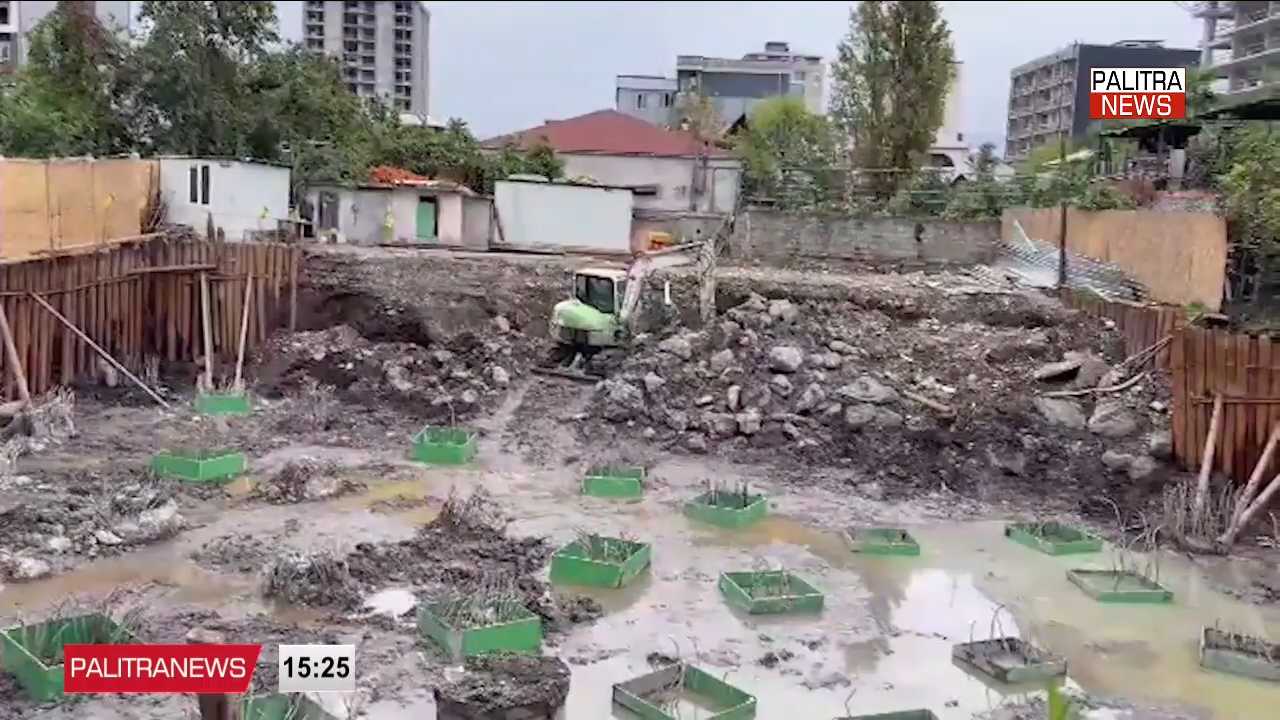 ბათუმში, ბესიკის ქუჩის 81 ნომერში მცხოვრებლები მშენებლობის შეჩერებას ითხოვენ