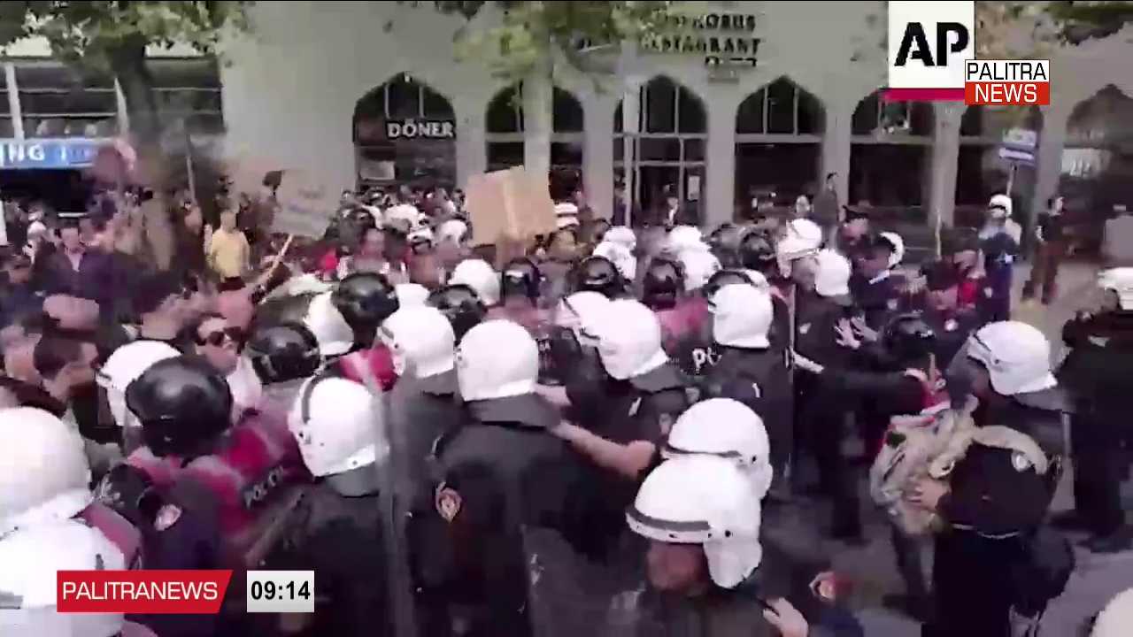 ალბანეთის დედაქალაქ ტირანაში სტუდენტების საპროტესტო აქცია პოლიციასთან შეტაკებით დასრულდა