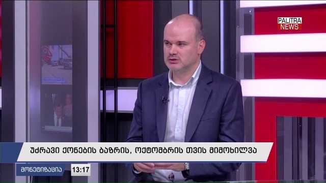 უძრავი ქონების ბაზრის ოქტომბრის თვის მიმოხილვა