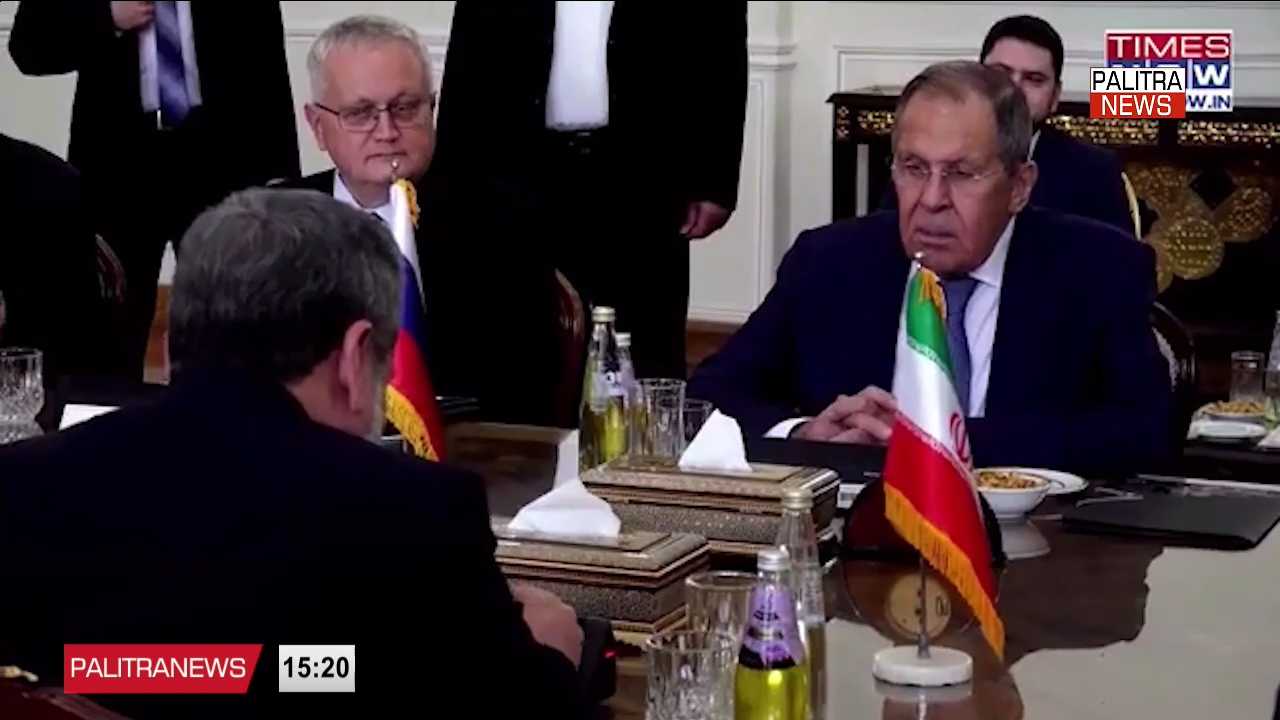 რუსეთის საგარეო საქმეთა მინისტრი სერგეი ლავროვი თეირანში ირანის ხელმძღვანელობას შეხვდა
