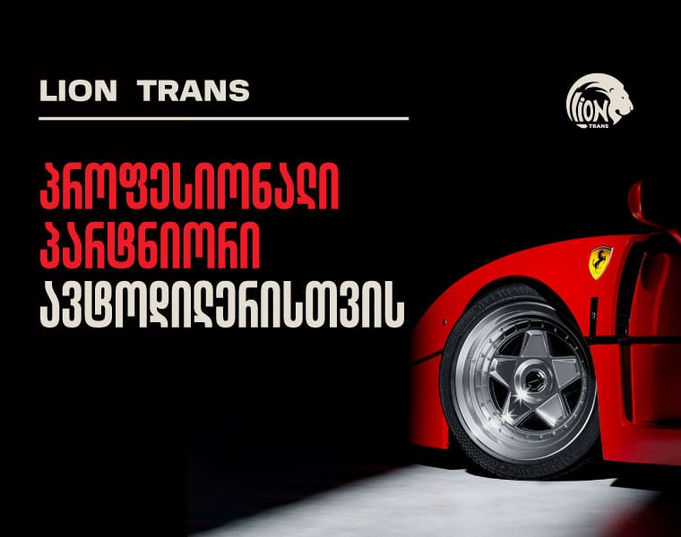 Lion Trans — პროფესიონალი პარტნიორი პროფესიონალი ავტოდილერისთვის