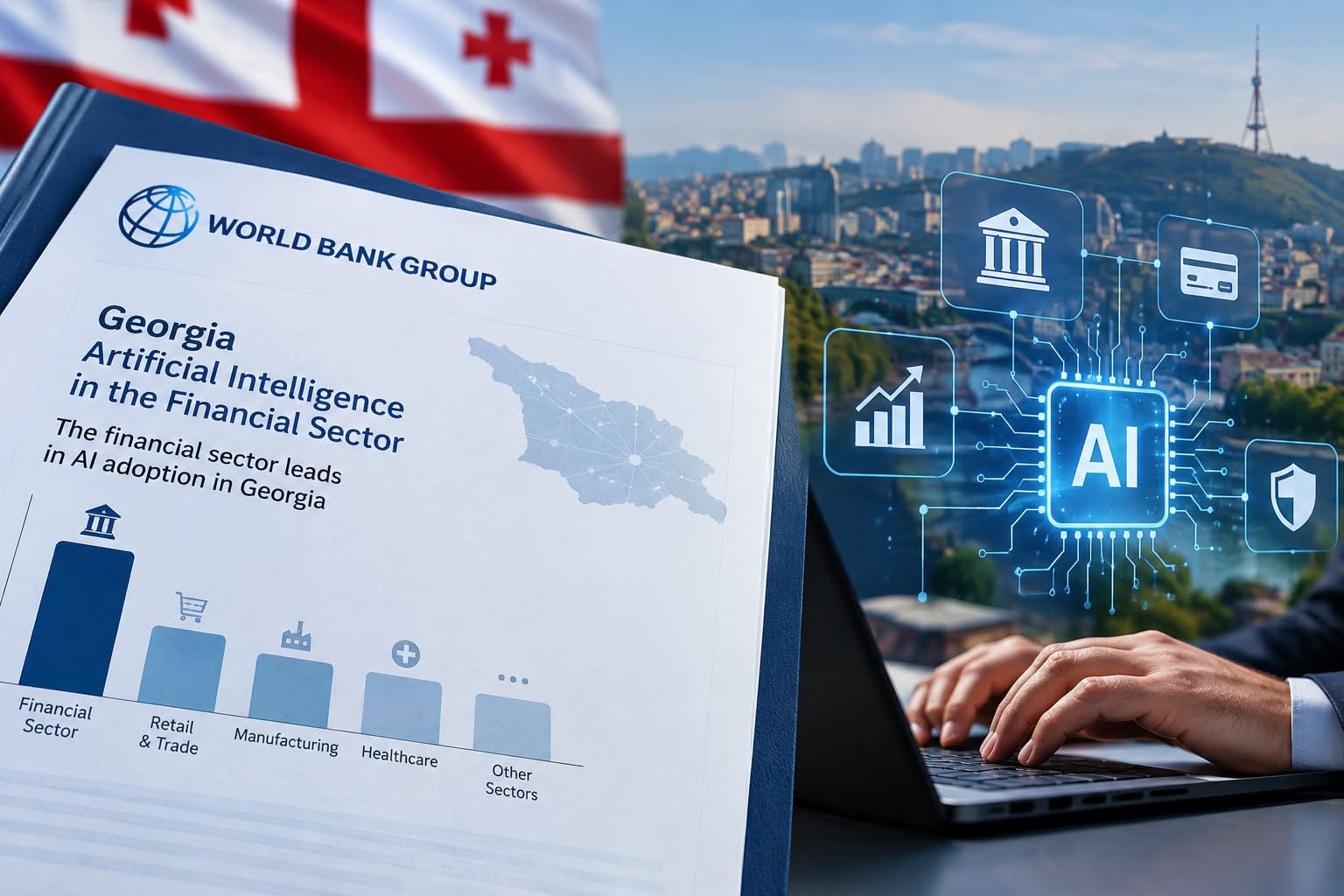 რომელი სექტორი ლიდერობს საქართველოში AI-ს დანერგვით - მსოფლიო ბანკის შეფასება